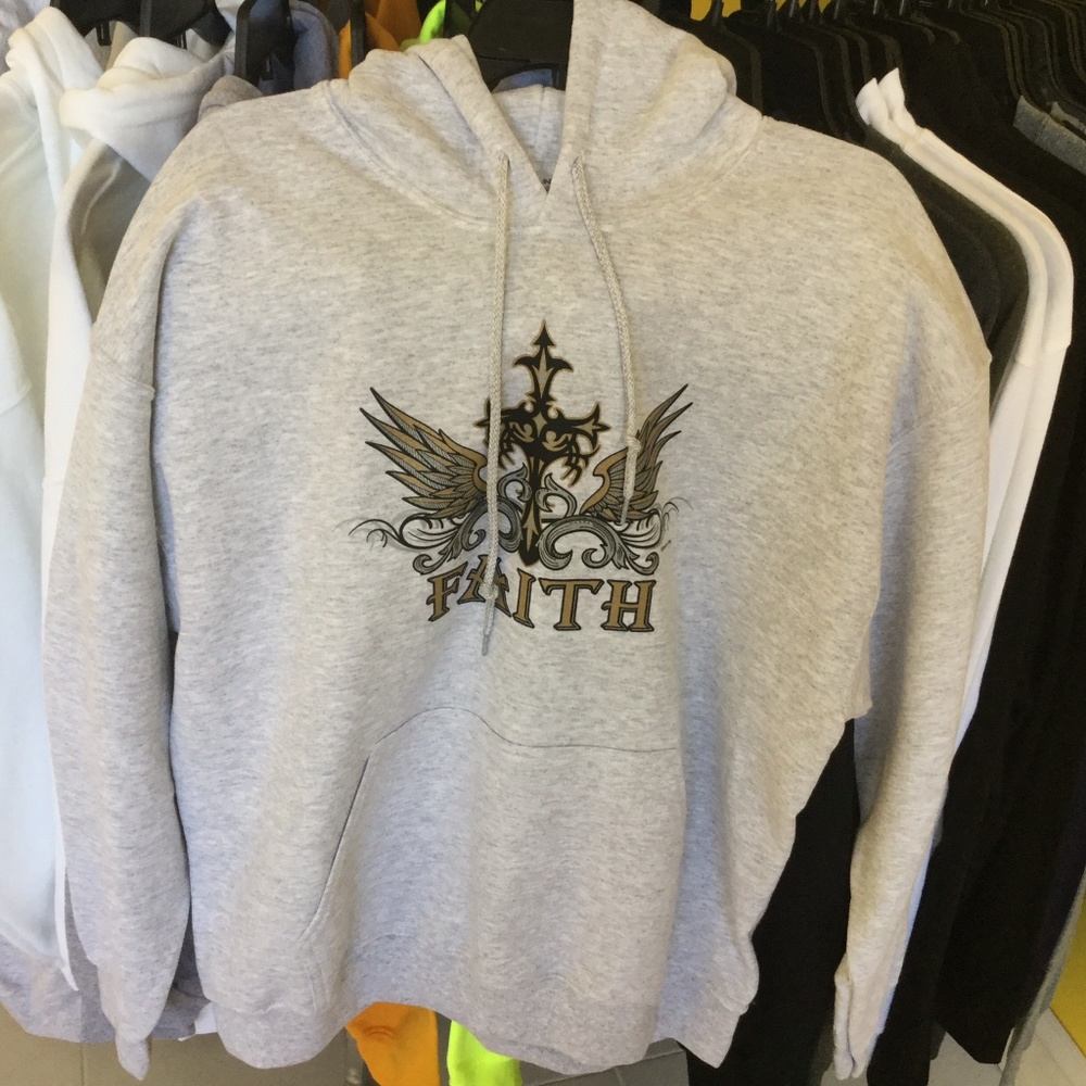 Faith unisex hoodies
